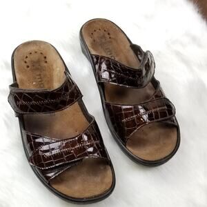 COPY - Mephisto leather sandals brown size 40